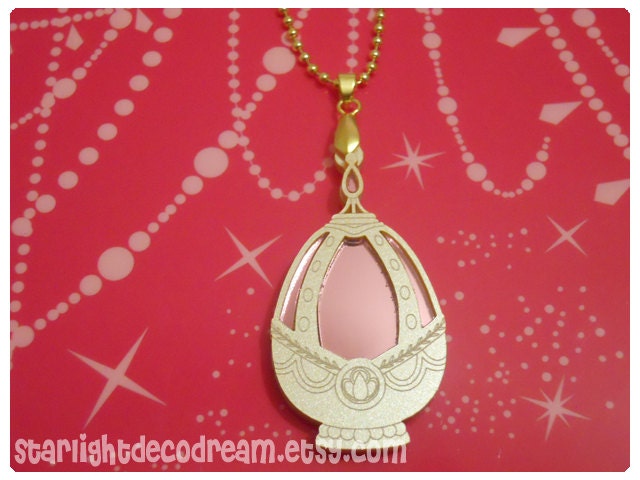 SALE MADOKA Puella Magi Madoka Magica Fanart Acrylic Soul Gem Necklace for Magical Girl Lover, Cosplay, or Mahou Kei