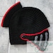 Instant Download PDF - Sir Knight Helmet Crochet Pattern