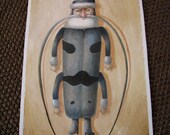 Mr.Bug-Original watercolor painting- insect painting-Original illustration