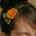 recycled t-shirt flower headband