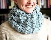Cowl on Me - Light Steel Blue Simple Infinity Cowl