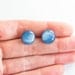 Neptune stud earrings - Space earrings studs, cosmic jewelry, planets, galaxy post earrings