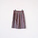 Striped high waisted pencil skirt