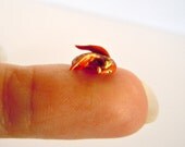 The hobbit - Smaug, tiny dragon in a bottle - OOAK miniature terrarium