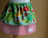 Girls Skirt    Little Red Riding Hood Skirt       6-12, 12-18,2T,3T,4T,5T