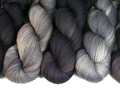 Saturnalia Infinity Kit - "Vintage Blackmail" Color Duet Yarn and Pattern