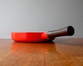 Danish Modern Dansk Kobenstyle Enamel Pan