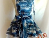 NFL Dallas Cowboys Womens flirty Hostess apron XS to Plus size  ANY Team