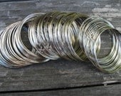 Steel Memory Wire, Bracelet Size, 200 loops, 5 ounces