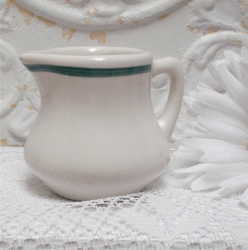 3" Banded 161 Coors China Creamer