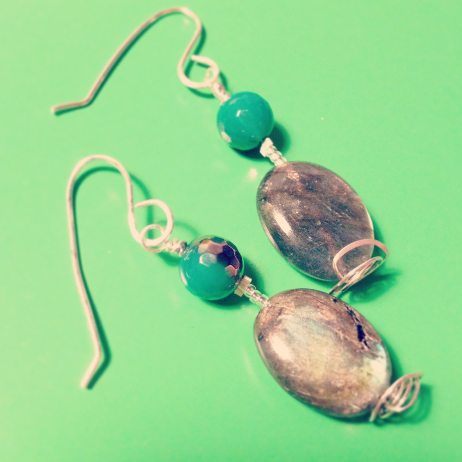Magical Labradorite Earrings