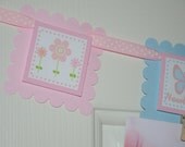 First Year Photo Mini Clips, First Year Banner, Butterfly Garden Birthday Party, Pastel Colors Il_170x135