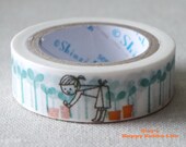 Japanese Washi Masking Tape - Good Days - Shinzi Katoh - 11 Yards