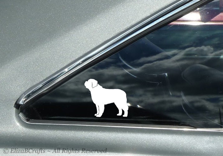 St Bernard Decal Vinyl Sticker