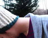 Men's Brioche Beanie in Heather and Aran Tweed