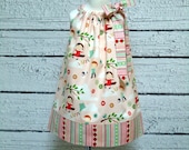 Girls Pillowcase Dress, Custom Boutique, Fly a Kite,  - Size 6 - 12 month, 12 - 18 month, 18 - 24 month, 2T / 3T, 4 / 5, 6 / 7, 8 / 9