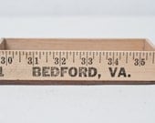 Bedford Virginia - Succulent Ruler Planter Box Container