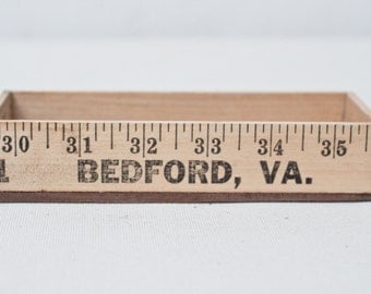 Bedford Virginia - Succulent Ruler Planter Box Container