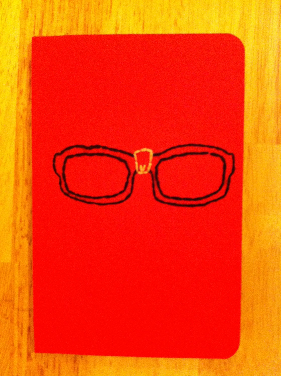 Geek Glasses Watermelon Notebook