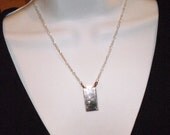 Hand Stamped Constellation Pendant