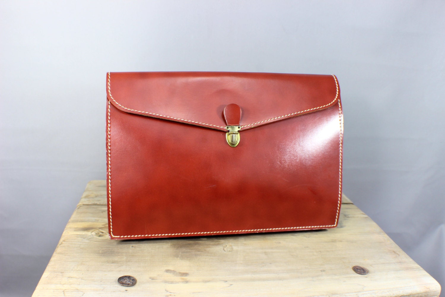 Vintage Portfolio Vegan Leather Case