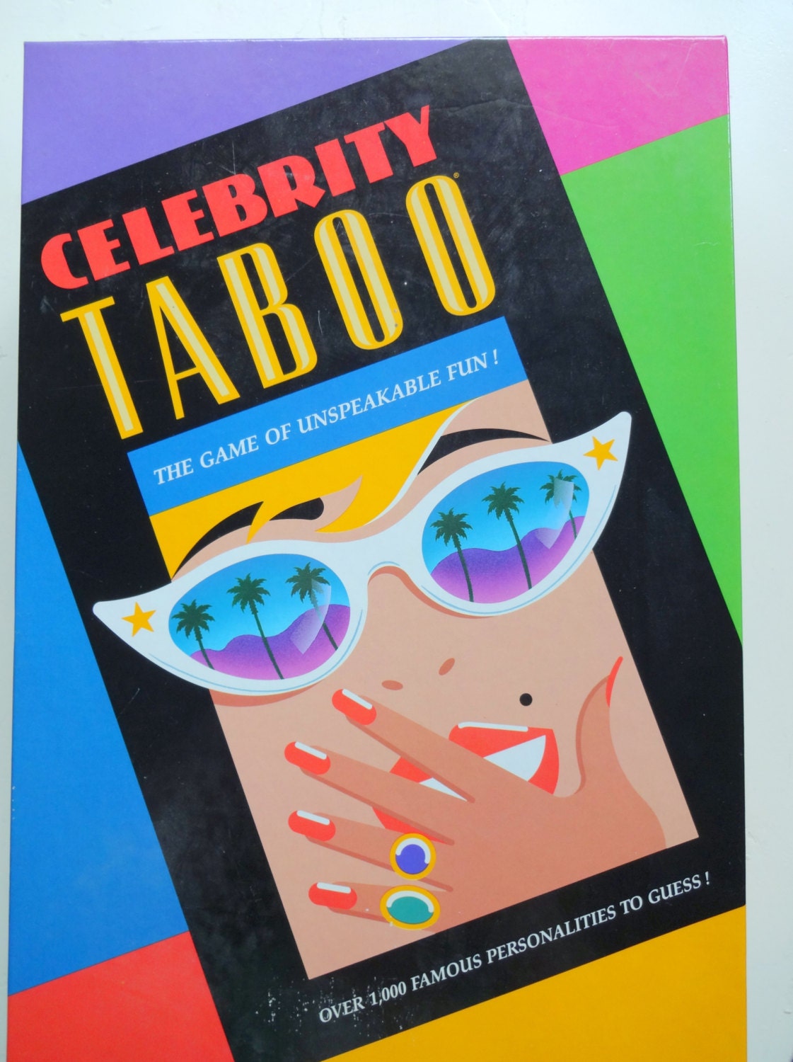 Vintage Celebrity Taboo Board Game 1991