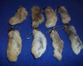 Good Luck "Rabbit's Foot" real animal taxidermy feet fur parts
