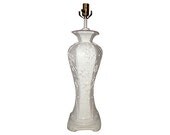 Chinoiserie Faux Bamboo Floral Lamp