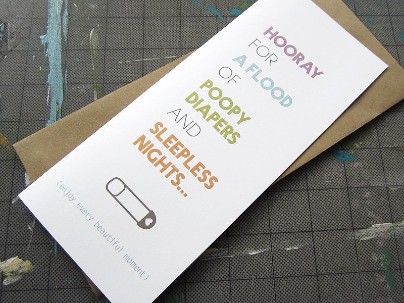 Funny New Baby Card