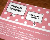 Betty Invitation and RSVP Printable Template