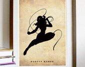 Wonder Woman Poster A3 Print