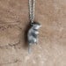 Beaver Necklace, April / May Native American Birth Totem - Taurus