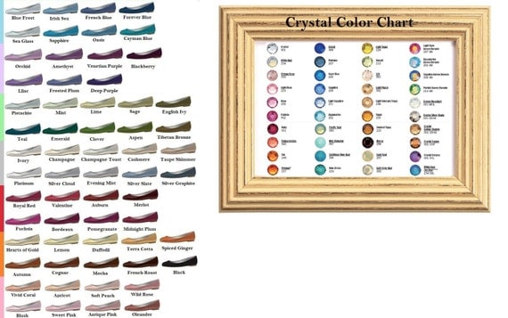 Spring Garden Bridal Ballet Flats Wedding Shoes - Any Size - Pick your own shoe color and crystal color