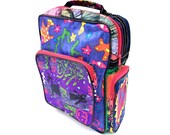 Perplexing 90s Backpack w/ Over Nine Clashing Patterns