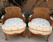 Pair of French Cane Chairs