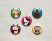 5 Mini Fridge Magnets
