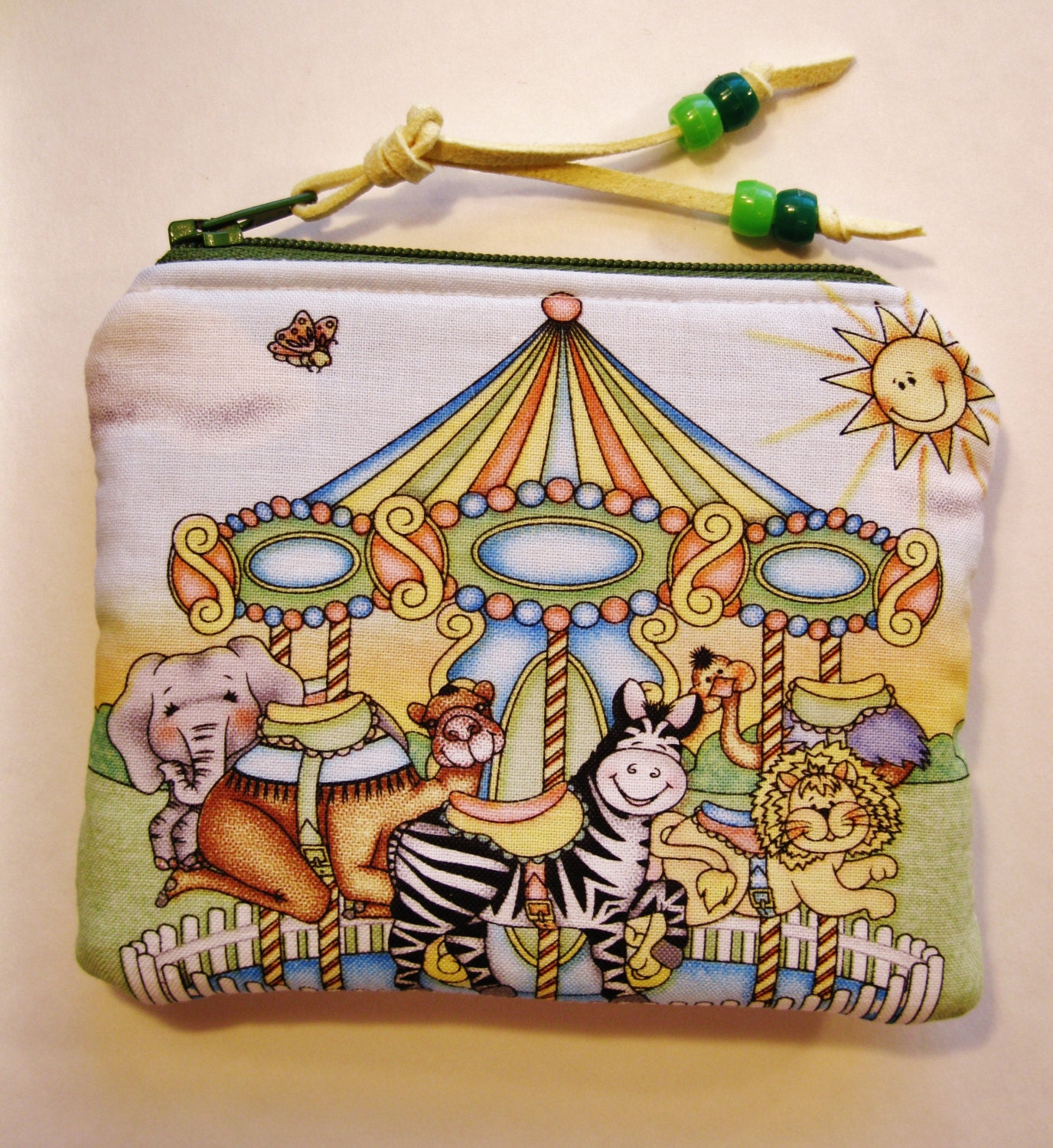 Animal Circus Card and Coin Purse
