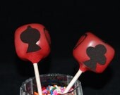 CARD GAMES Cake Pops, Game Night Cake Pops, Desserts, Party Favors