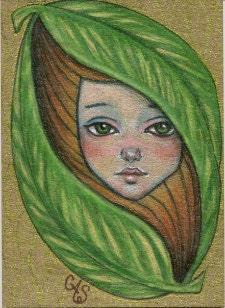 Aceo original color pencil drawing 11 of 20