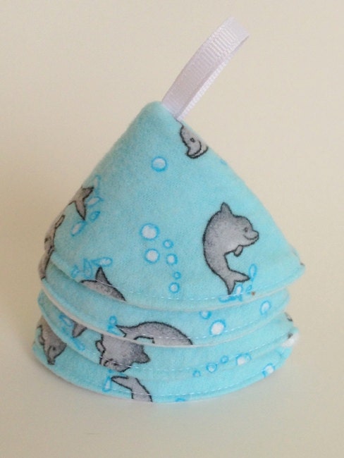 Pee Pee Tee Pees - Baby Boys - Dolphins - Set of 4
