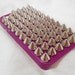 FREE Shipping US -- Purple Silver Spike Studded iPhone 4 4S Phone Case AT&T Verizon Sprint