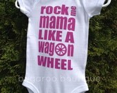 Ready to Ship - Rock Me Mama Like a Wagon Wheel Onesie - Multiple Sizes Available