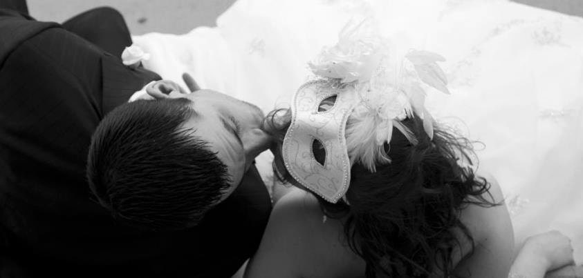 Ivory and Silver Masquerade Ball Mask made to order