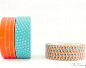 Washi Tape Set: Retro Teal