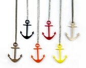 Anchor Necklace - Handmade - Laser Cut
