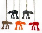 AT-AT Necklace - Handmade - Laser Cut