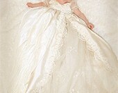 ALEXIS CHRISTENING DRESS, Blessing Dress, Baptism Dress, Christening Gown Custom Made