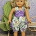Natalie's Ruffle Butt 18" Doll Romper PDF Pattern