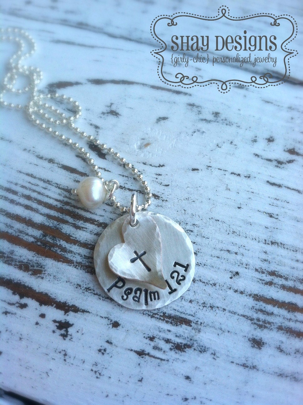 Stamped Verse Scripture Necklace
