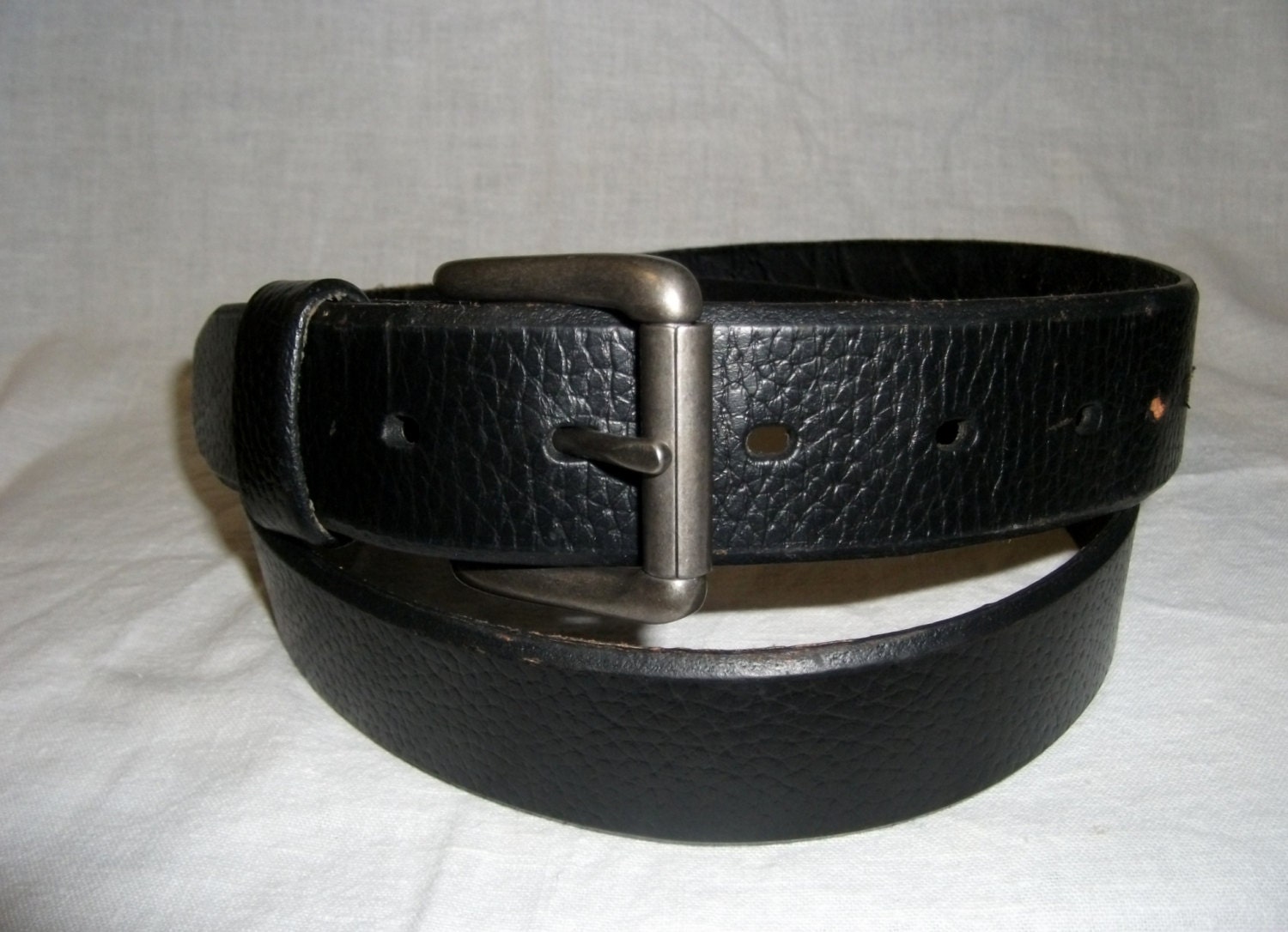 SAlE 20% Off Vintage Wrangler Leather Belt Fits Waists 39-46" Now Only 4 USD